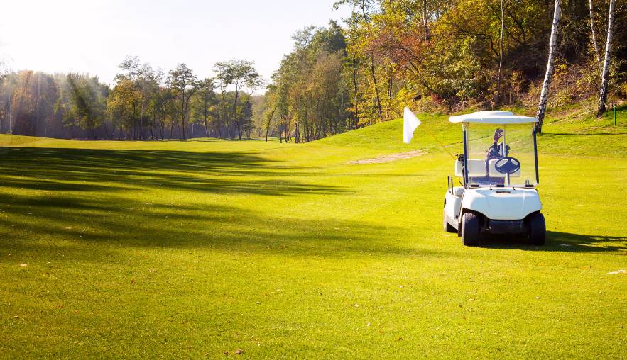 can you use car batteries in a golf cart