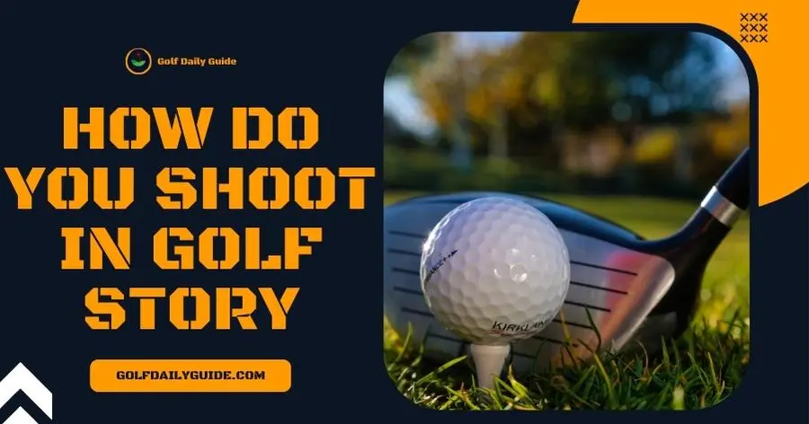 How do you shoot in golf story